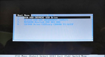 神舟战神K680E条记本开机快捷键U盘启动的方式插图 神舟战神K680E条记本开机快捷键U盘启动的方式插图