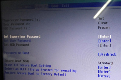 宏碁黑魆4系条记本电脑关闭平安启动修改U盘启动的操作方式插图(2)