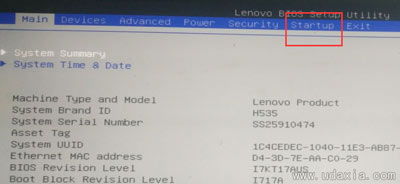 联想H535台式电脑Bios设置U盘启动图文教程插图(4)