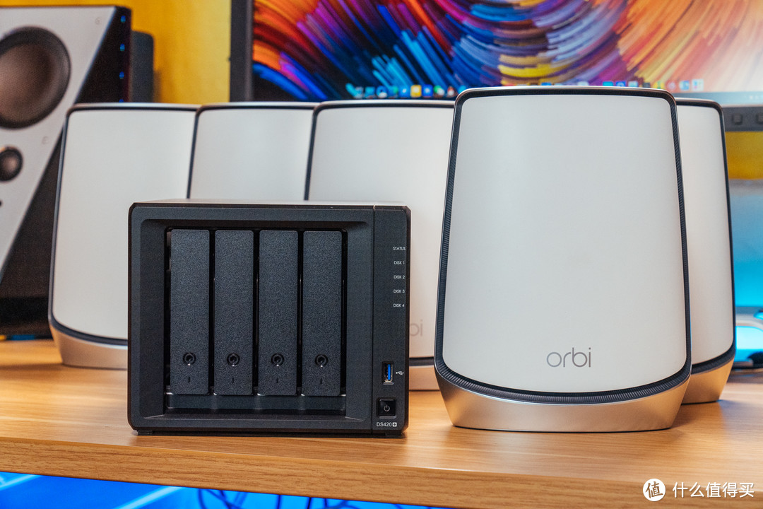 高端Mesh路由器中的“天花板”,五只路由组网体验:网件Orbi RBK855