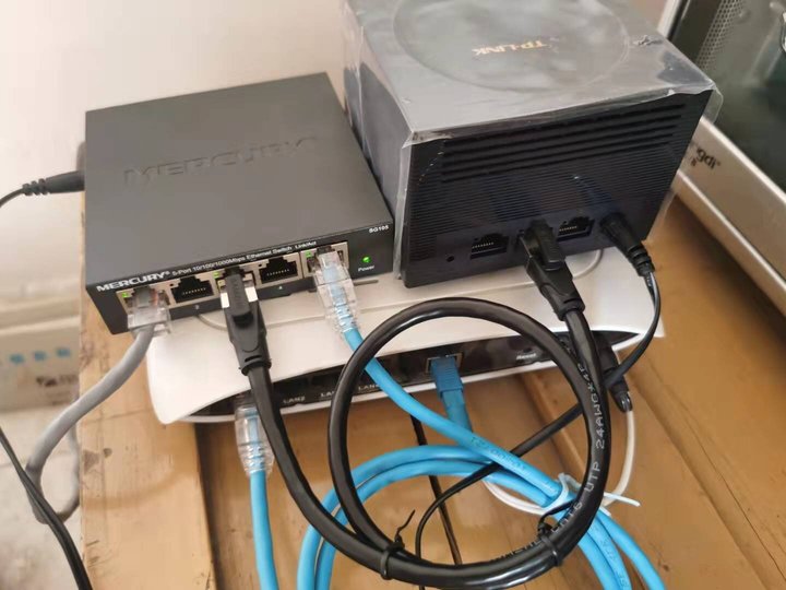 TP-LINK Mesh组网单线复用,AP模式评