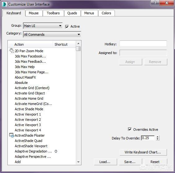 3DMAX快捷键(全)? 3DMAX快捷键(全)?