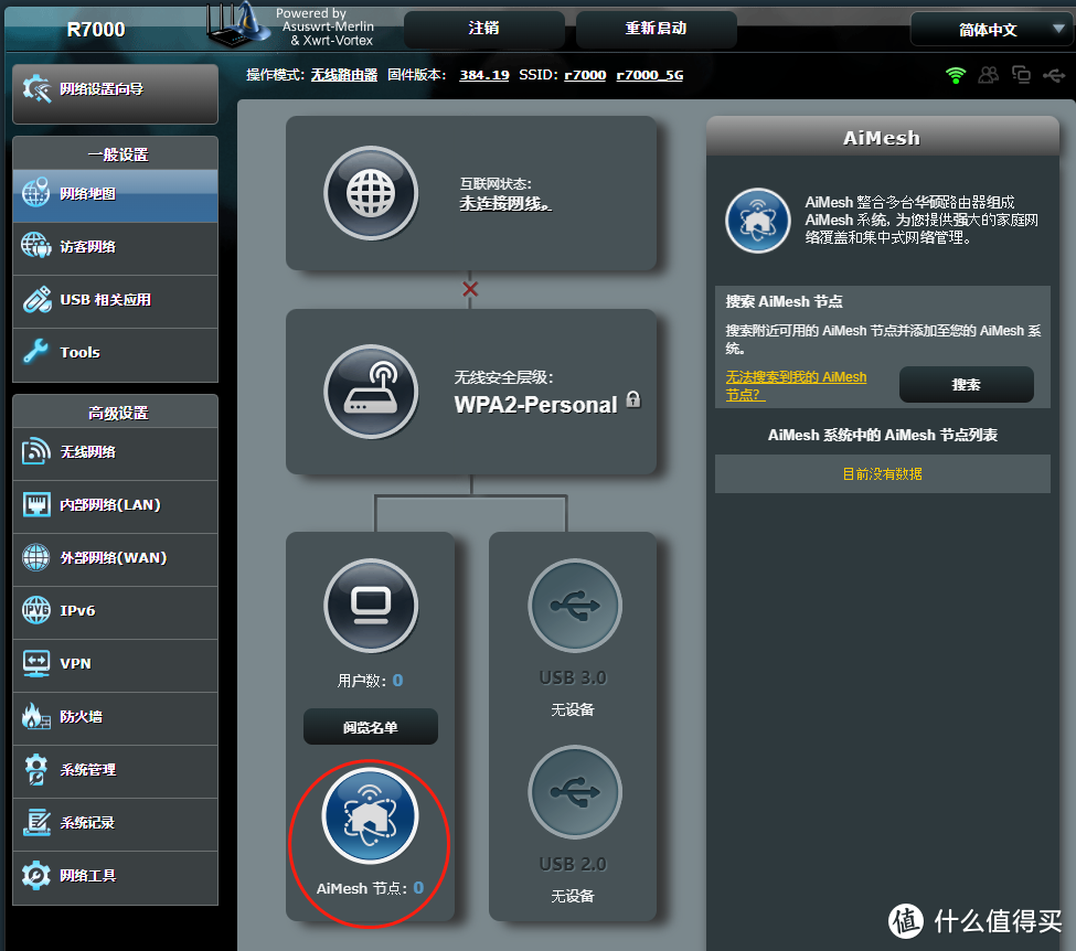 WiFi 5G全屋覆盖!AiMesh集团网络AX86U+R700实战