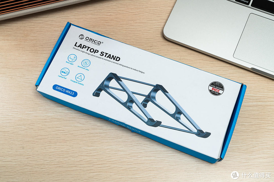 钢筋铁骨,站如松坐如钟,ORICO铝合金笔记本电脑支架体验