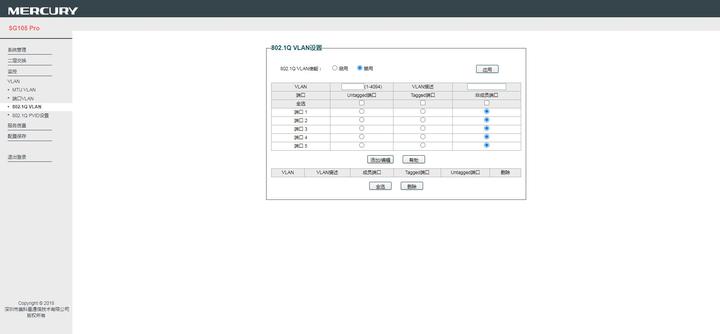 VLAN交换机设置教程一:单线复用,Mesh组网单线复用