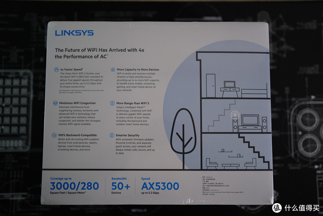 以一敌三,VELOP AX5300路由器开箱简评