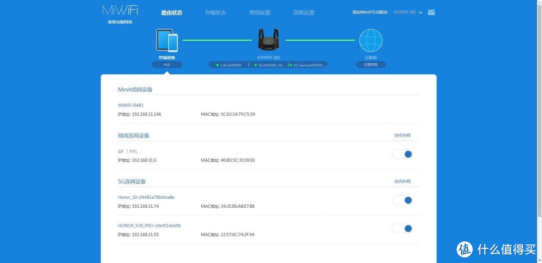 小米路由器Mesh组网测评