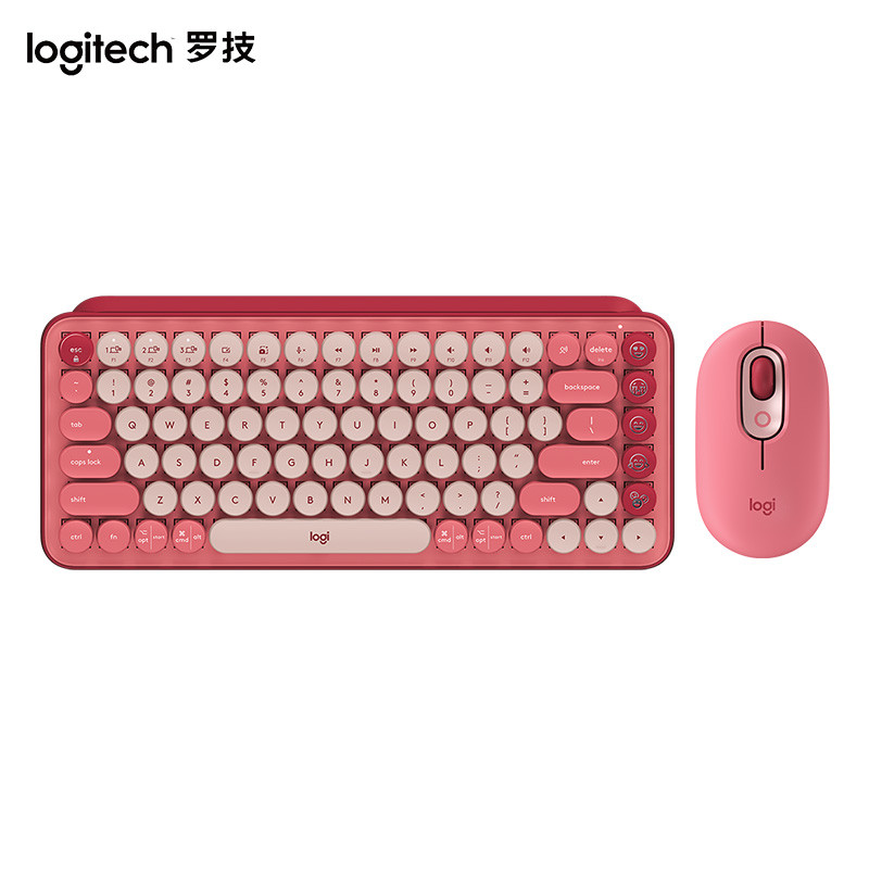 罗技 POP 系列键盘鼠标体验评测：内置 EMOJI 快捷键，直接点赞就是比人快