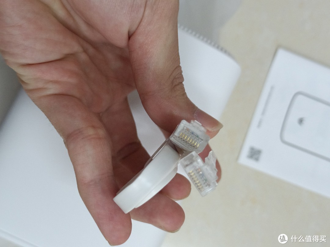 京东云 无线宝 畅享版 千兆无线路由器 Wi-Fi6  白色简单开箱，感觉不如信号不如上一代