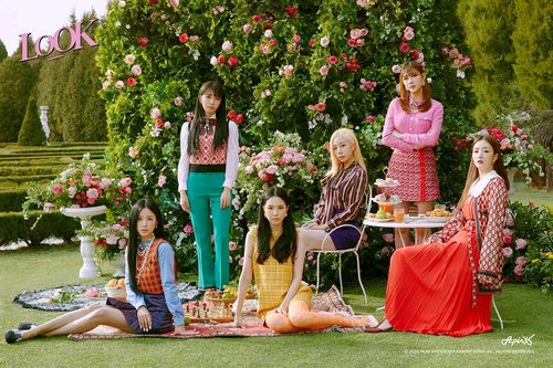 至今为止,apink公开迷你9辑【look】的所有预告照