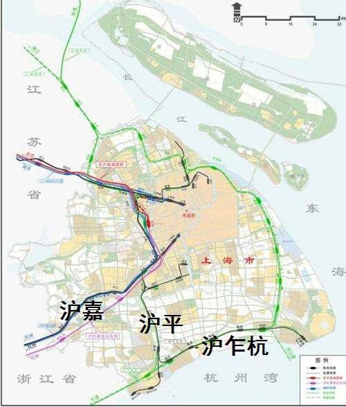 上海轨道交通三条城际线可能通向嘉兴:金山区成为了