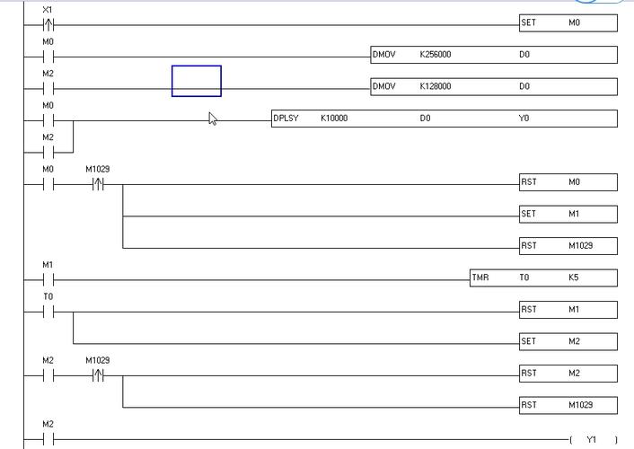 台达plc要求是控制步进电机,细分为128.