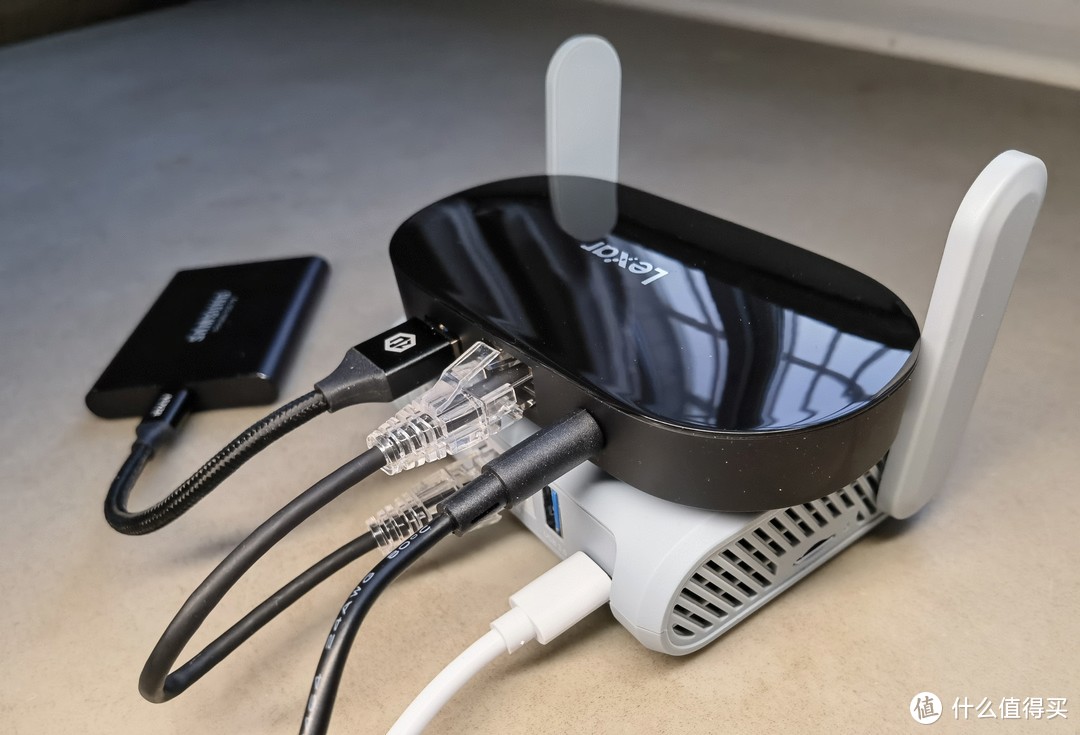 连接固态硬盘效果图