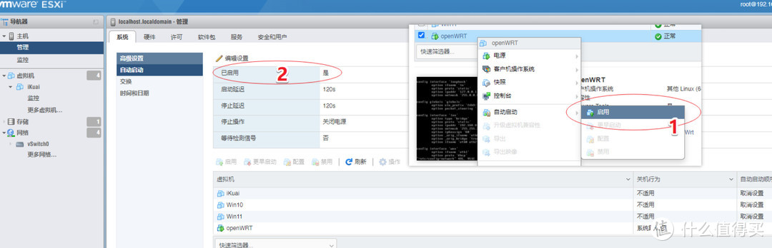 终极软路由网络设置，ESXi虚拟机安装iKuai+openWrt双路由系统