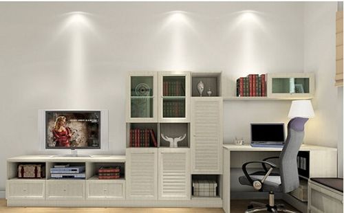 双人电脑桌设计图