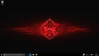 电脑快速回到桌面win10