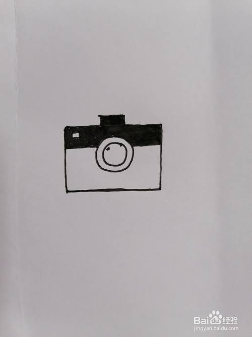 相机简笔画怎么画