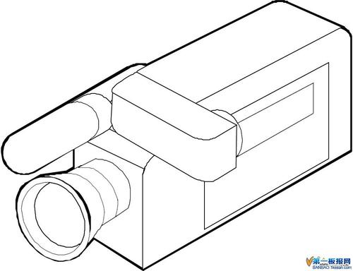 dv摄像机简笔画