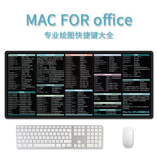 Macoffice 程序的快捷键(苹果机) 900x400毫米4毫米