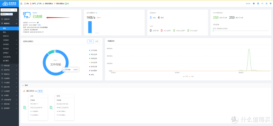 高恪软路由系统SX1200超详细三拨叠加、域名远程访问及基础设置教程(下）