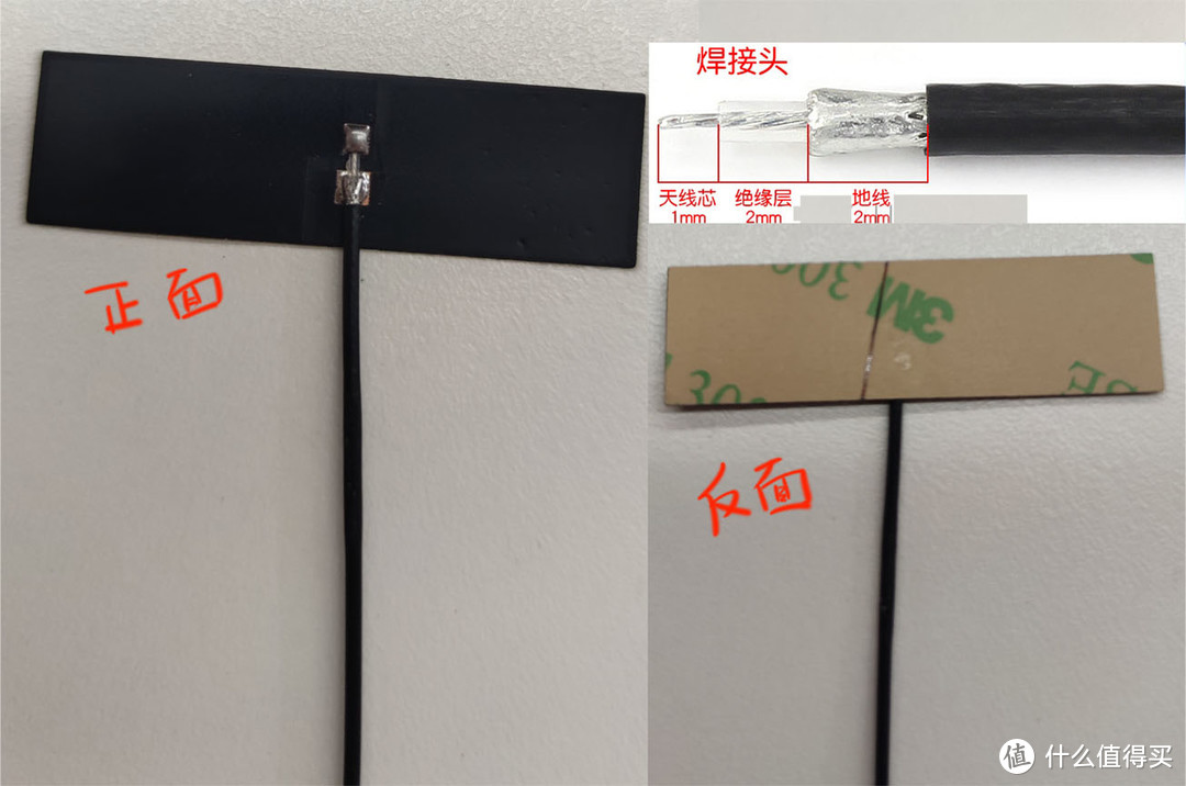 图 2: FPC 贴贴标签的天线