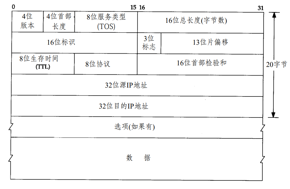 IP数据报格式