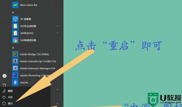 笔记本电脑重启键是哪个_笔记本电脑重启键是哪个快捷键
