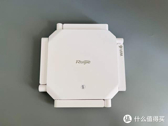 入门价格硬核实力，锐捷大白体验：免配置的WiFi6路由器