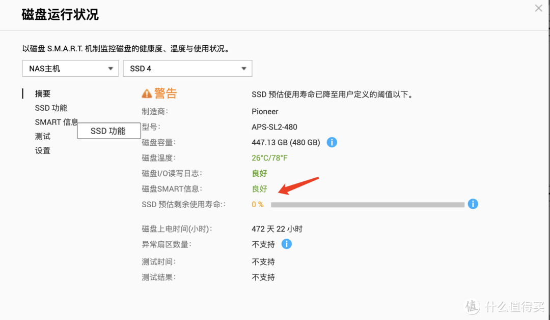 威联通NAS 系统盘 SSD 寿命到期更换体验，2 年后还退了全款