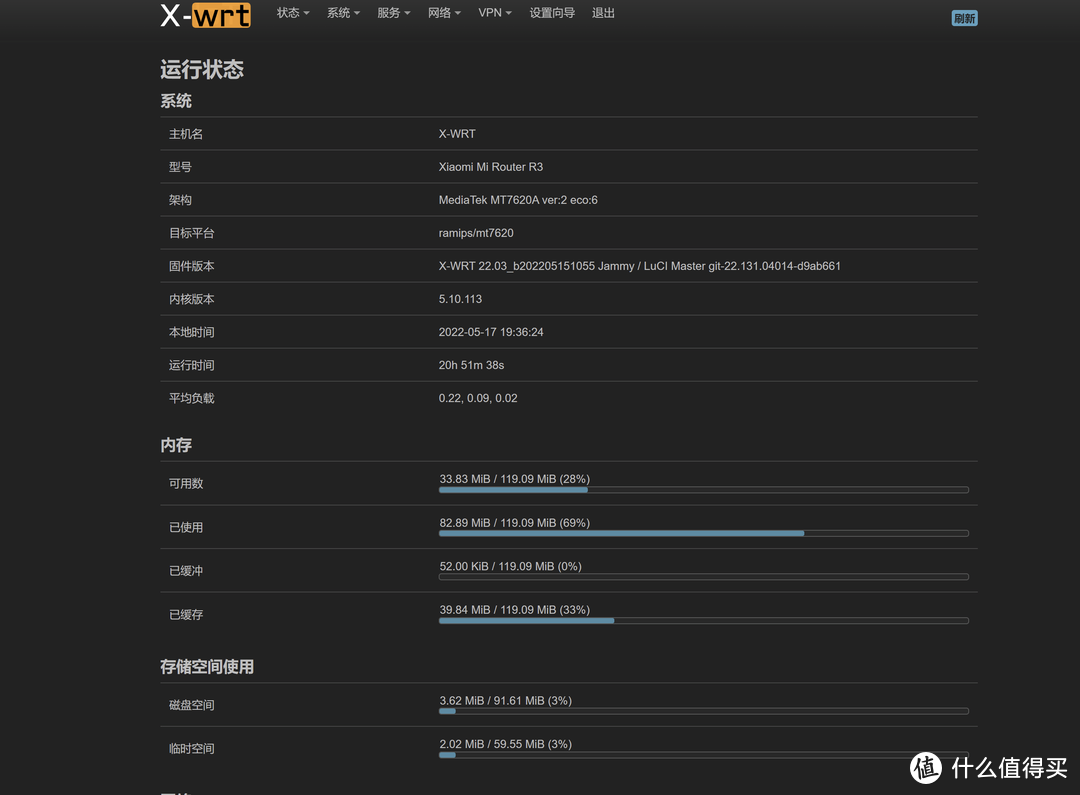 解除封印，完全体的小米路由3挺好玩的