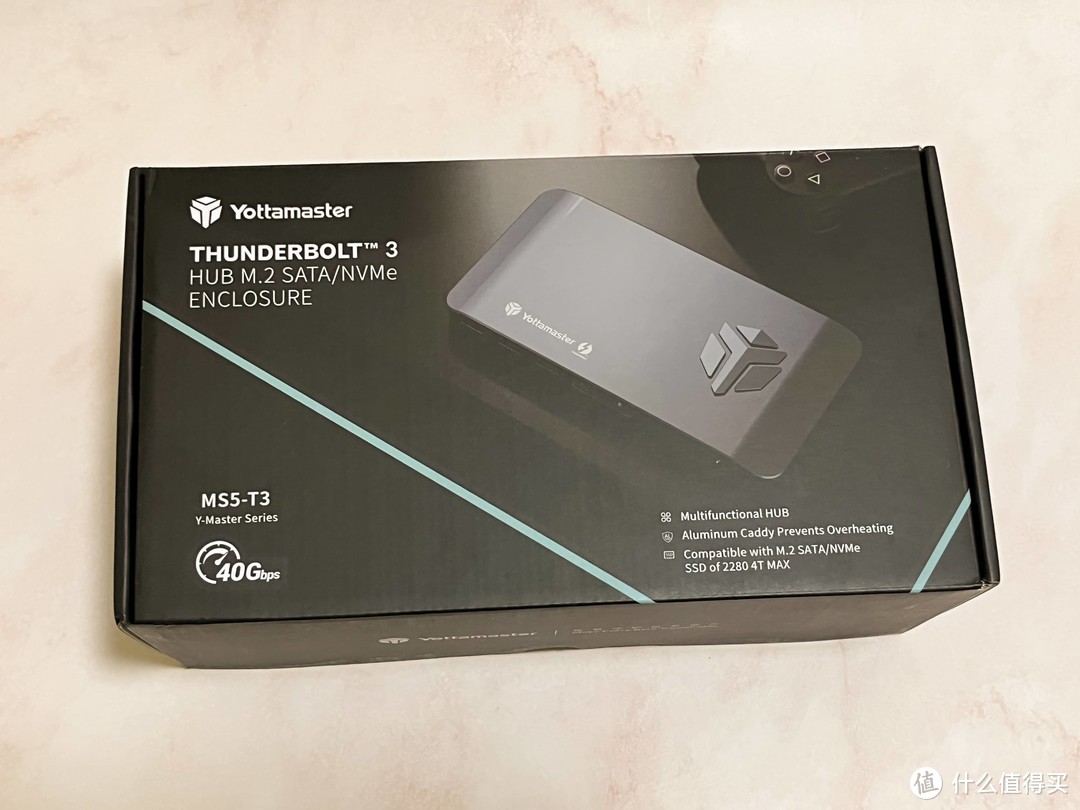 Yottamaster MS5-T3雷电3硬盘盒扩展坞测速怎么样？分别测Win11系统和macOS12系统下的雷电3读写速度！