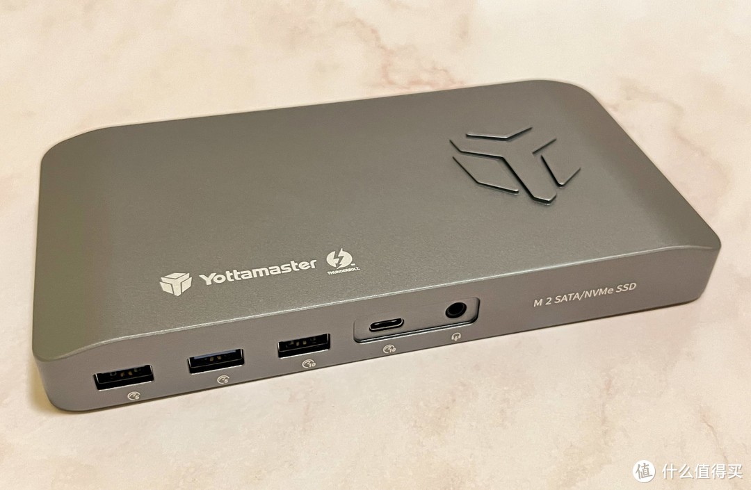 Yottamaster MS5-T3雷电3硬盘盒扩展坞测速怎么样？分别测Win11系统和macOS12系统下的雷电3读写速度！