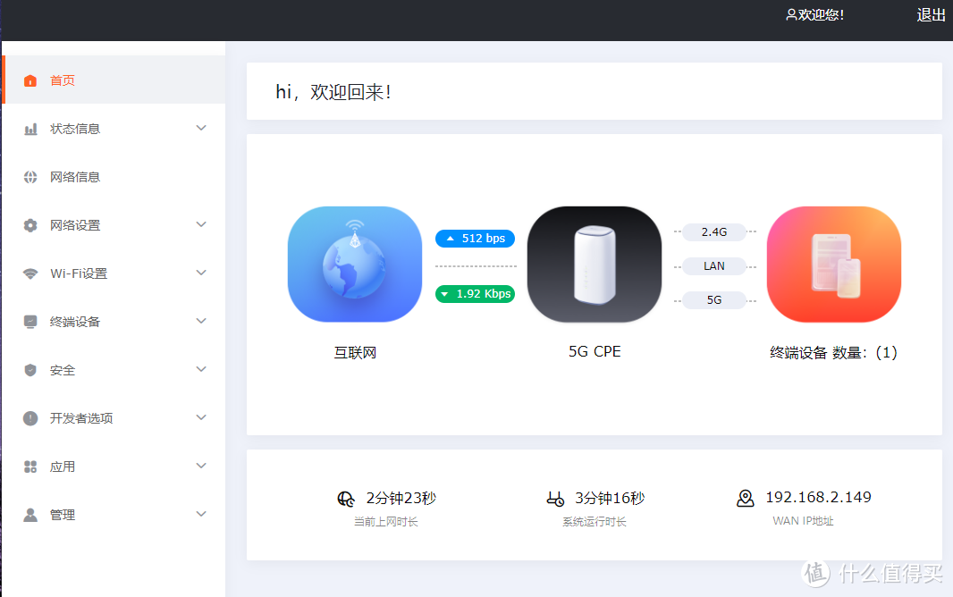 WIFI6网络自由--烽火5G CPE路由器体验