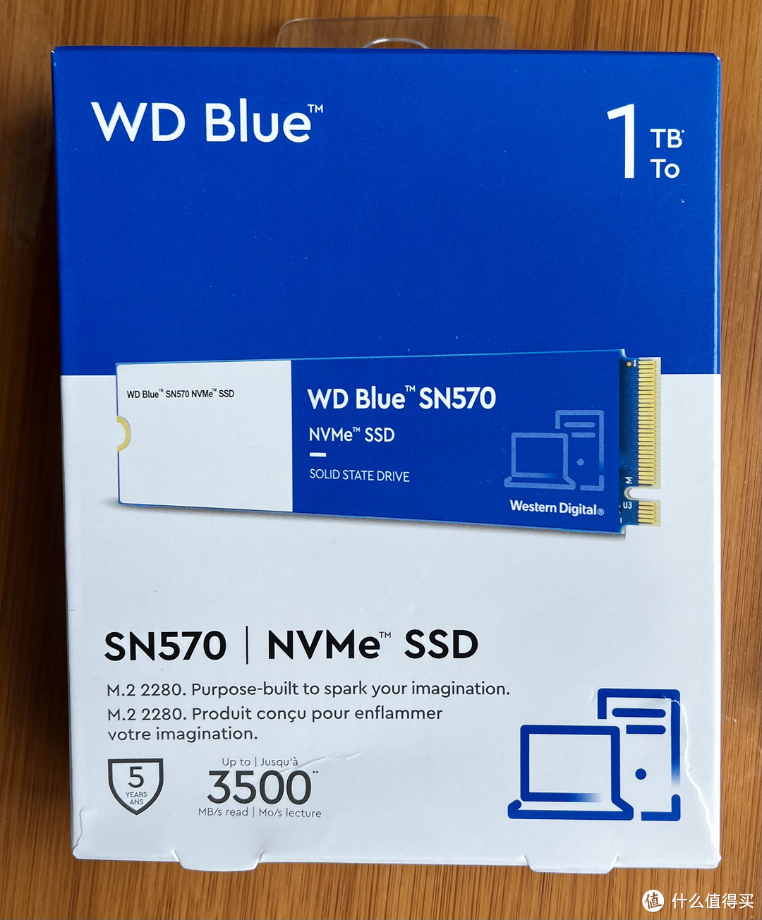 SN570 NVMe SSD开箱上手