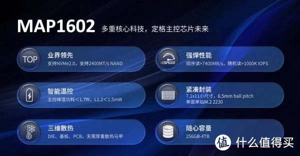 MAP1602没有缓存主控