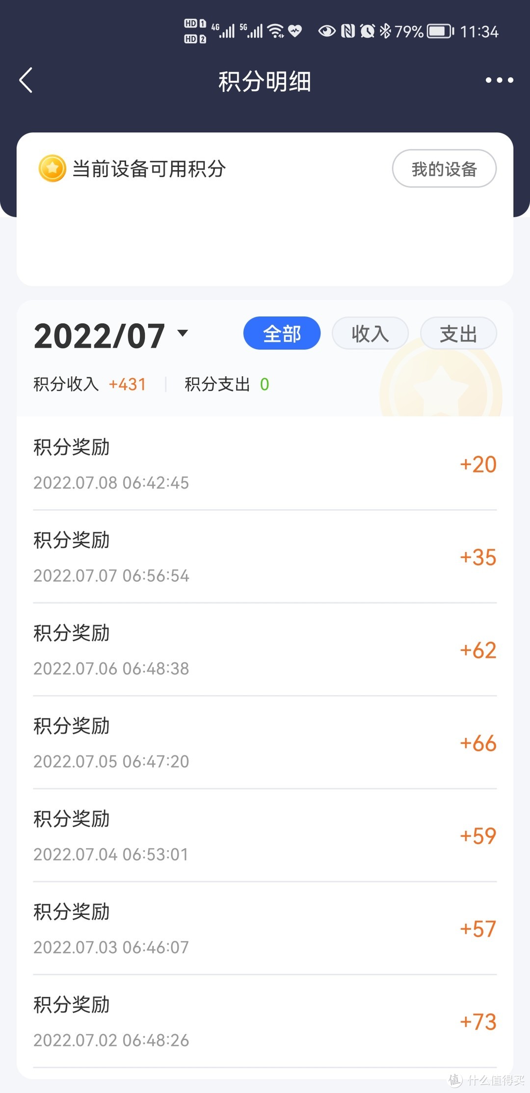 晒下京东云AX1800的最新收益情况