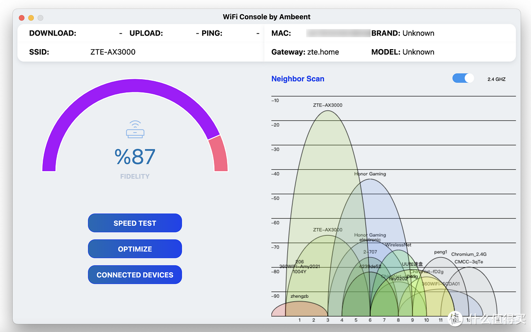 不起眼的青铜其实是王者,实测拿两台ZTE AX3000巡天版做有线MESH组网,无线信号覆盖真的不错!