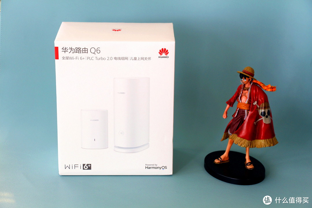 华为路由 Q6子母路由三链路高效组网，轻松提升全屋WiFi信号覆盖效果
