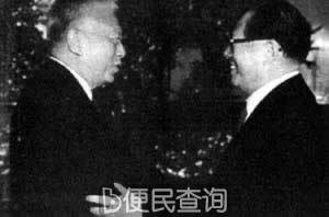 江泽民主席会见董建华