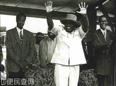 扎伊尔总统蒙博托下台