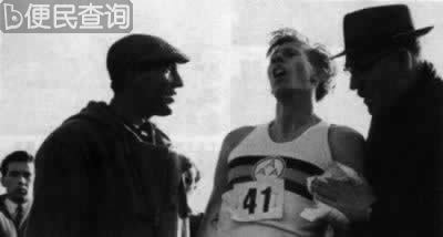班尼斯特第一个突破1英里跑4分钟大关