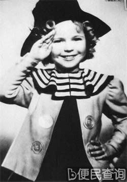 超级童星秀兰·邓波儿出生