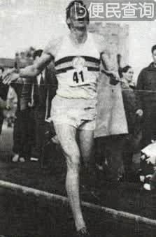 班尼斯特第一个突破1英里跑4分钟大关