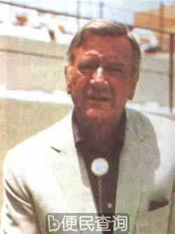 美国影星约翰·韦恩去世