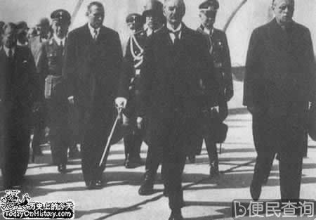 出卖捷克的慕尼黑协定签署