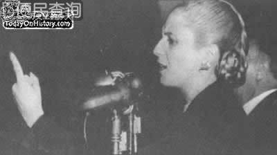 伊娃·庇隆去世,阿根廷为她哀悼