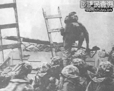 美军在仁川成功登陆