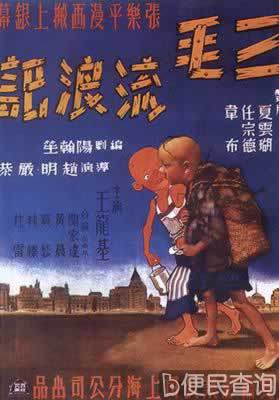 电影《三毛流浪记》拍摄