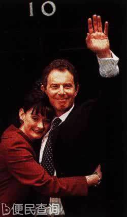 布莱尔成为英国1812年以来最年轻首相