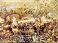 美国派往古巴护侨的军舰“缅因”号在哈瓦那港爆炸